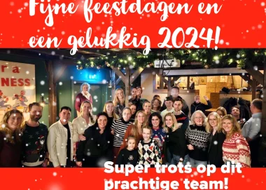 Fijne feestdagen en een gelukkig 2024!