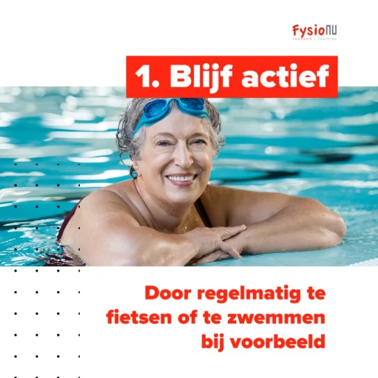 blijf actief: zwembad foto