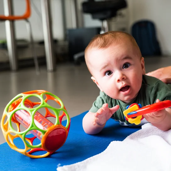 Kinderfysiotherapie baby's